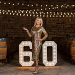 60th Birthday Light Up Numbers