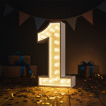 1st Birthday Light Up Numbers - Image 3